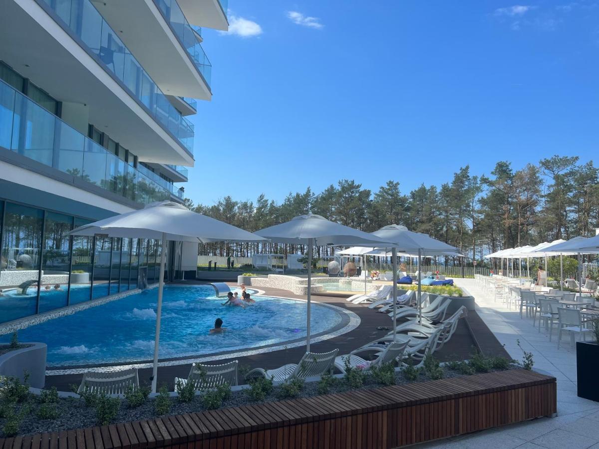 Wave Resort & Spa Magic Apartaments With Sea View Miedzyzdroje Kültér fotó