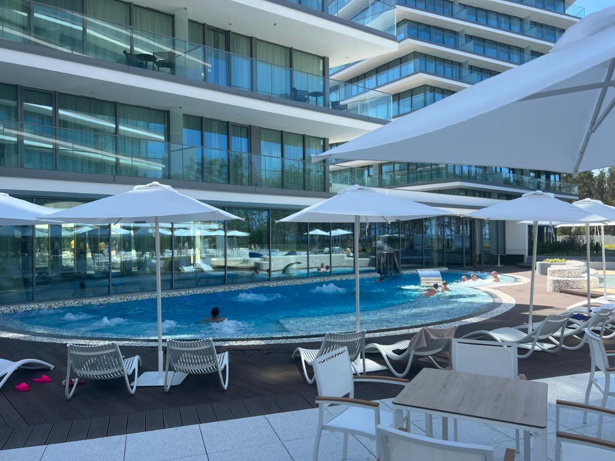 Wave Resort & Spa Magic Apartaments With Sea View Miedzyzdroje Kültér fotó