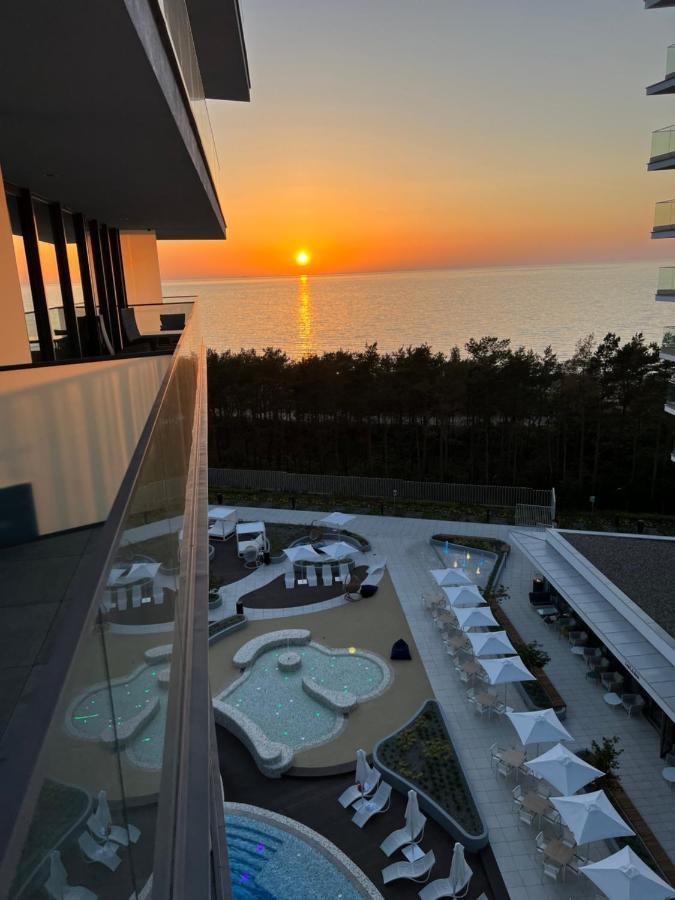 Wave Resort & Spa Magic Apartaments With Sea View Miedzyzdroje Kültér fotó