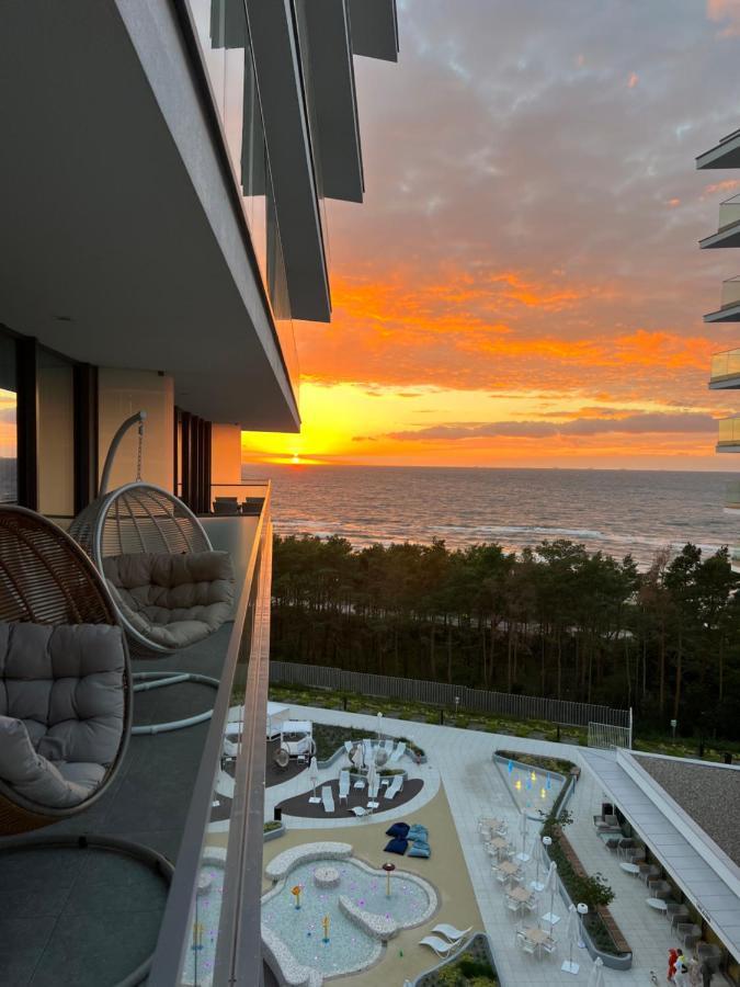 Wave Resort & Spa Magic Apartaments With Sea View Miedzyzdroje Kültér fotó