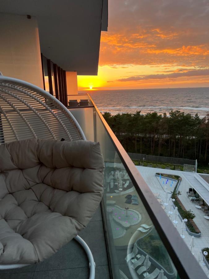 Wave Resort & Spa Magic Apartaments With Sea View Miedzyzdroje Kültér fotó